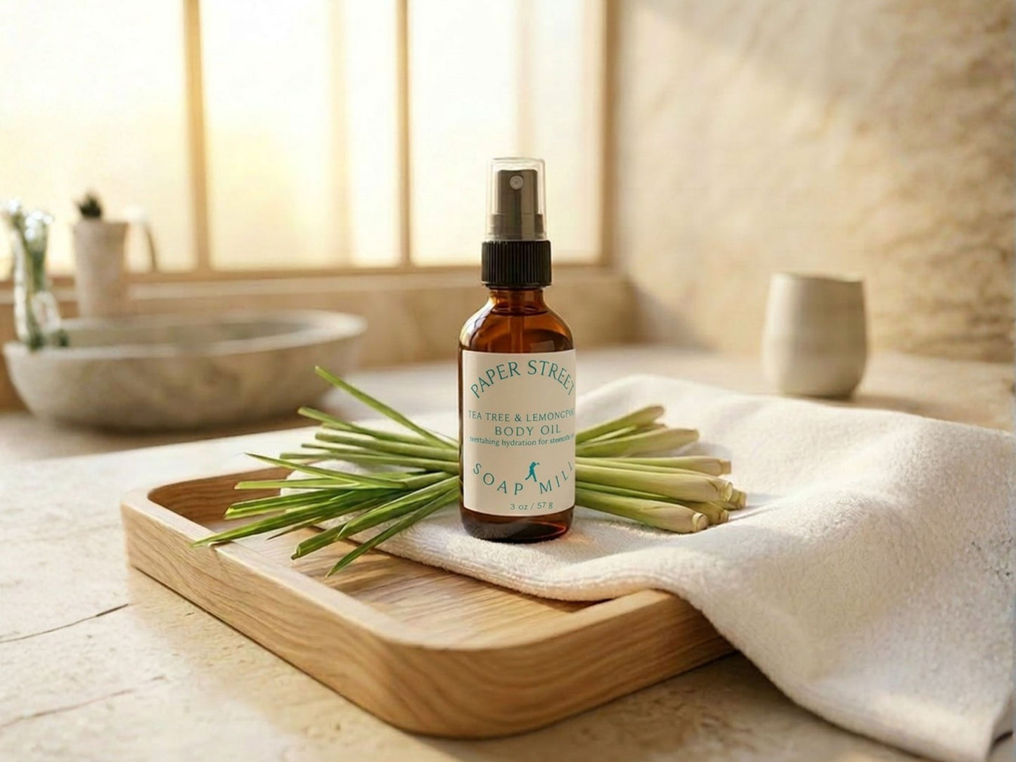 Tea Tree Lemongrass Body Oil